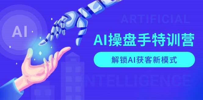 AI-操盘手特训营，解锁AI获客新模式，全面掌握AI商业应用与提示词技巧-星禾网创星球