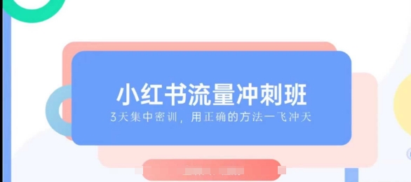 小红书流量冲刺班2025，最懂小红书的女人，快速教你2025年入局小红书-星禾网创星球