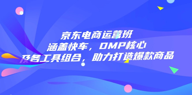 京东电商运营班：涵盖快车，DMP核心及各工具组合，助力打造爆款商品-星禾网创星球