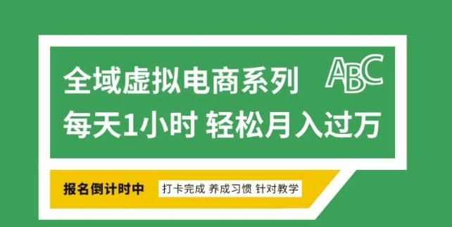 全域虚拟电商变现系列，通过平台出售虚拟电商产品从而获利-星禾网创星球