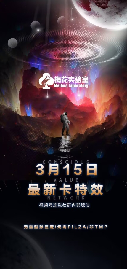 梅花实验室视频号连怼玩法-3月15日最新卡特效技术(无需越狱、巨魔、tmp)-星禾网创星球