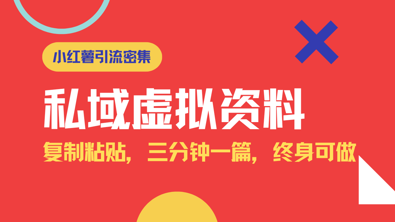 小红书引流私域旅游虚拟资料玩法，复制粘贴，三分钟一篇图文，日入1000...-星禾网创星球