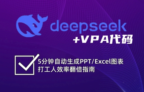 DeepSeek从入门到精通：解锁Excel和VBA高效办公新技能-星禾网创星球