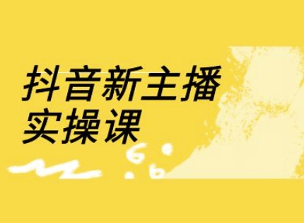 抖音新主播实操课，直播间流量运营线上实操课(18节)-星禾网创星球