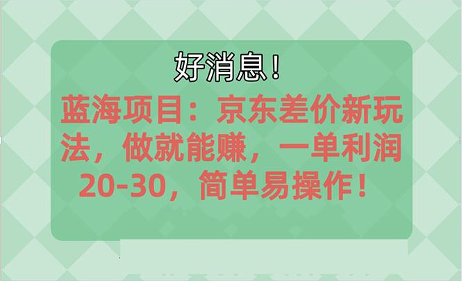 越早知道越能赚到钱的蓝海项目：京东大平台操作，一单利润20-30，简单...-星禾网创星球