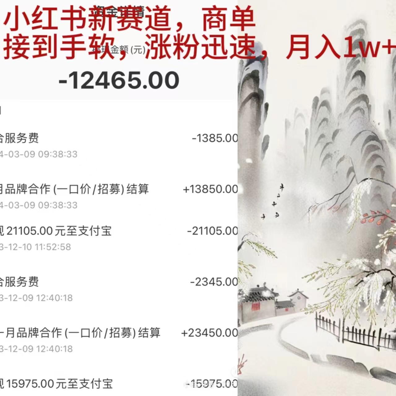 (9476期)小红书新赛道，商单接到手软，涨粉迅速，月入1w+-星禾网创星球