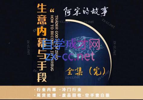 阿宋的故事·生意内幕与手段-星禾网创星球