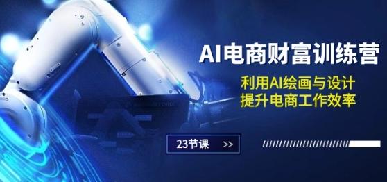 AI电商-财富训练营：利用AI绘画与设计，提升电商工作效率(23节课)-星禾网创星球