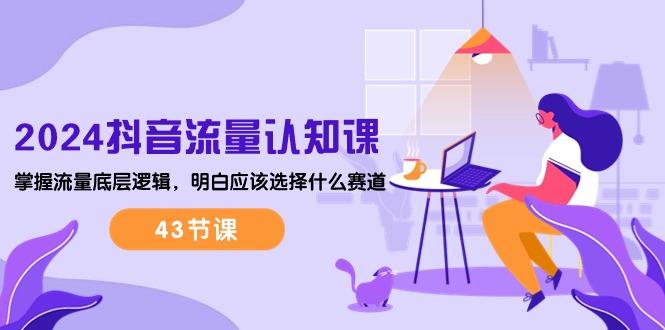 2024抖音流量·认知课：掌握流量底层逻辑，明白应该选择什么赛道 (43节课-星禾网创星球