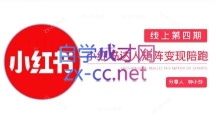 钟小铃·小红书达人陪跑计划第四期-星禾网创星球