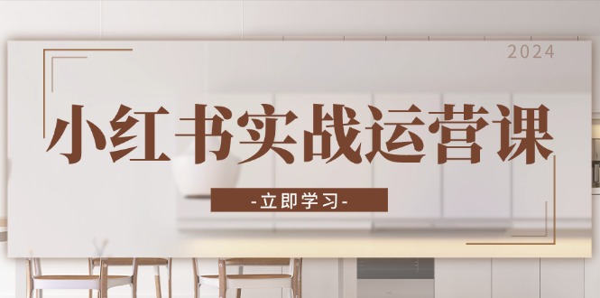 小红书实战运营课：从开通店铺到直播话术，打造爆款笔记与高效直播-星禾网创星球