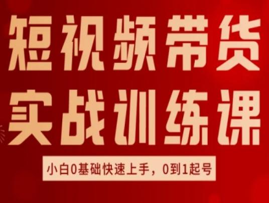 短视频带货实战训练课，好物分享实操，小白0基础快速上手，0到1起号-星禾网创星球