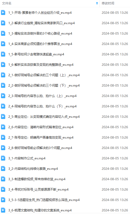 图片[1]-实体店老板获客特训营：认知、定位、文案、矩阵、直播、AI等(72节-星禾网创星球