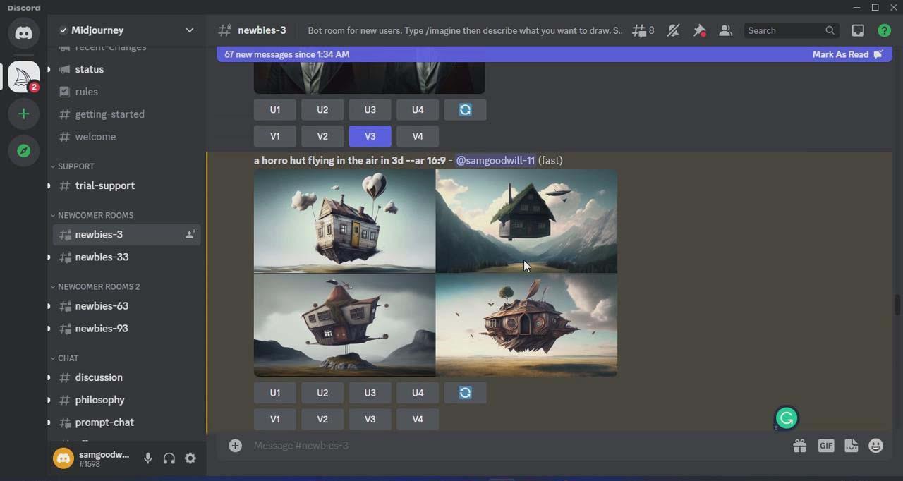 Midjourney AI:从零基础到高级版的大师班教程-34节课-中英字幕 Midjourney AI:从零基础到高级版的大师班教程-34节课-中英字幕