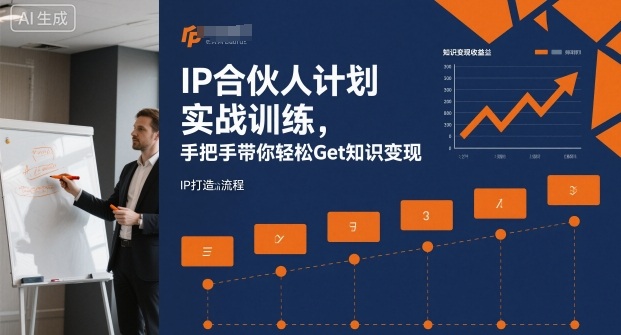 IP合伙人计划实战训练，手把手带你轻松Get知识变现-星禾网创星球