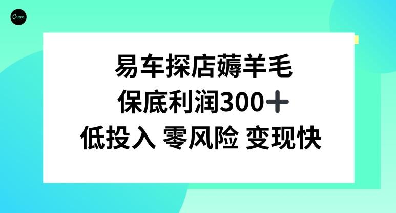 易车APP首页十亿补贴活动，选择到店补贴，保底利润300+-星禾网创星球