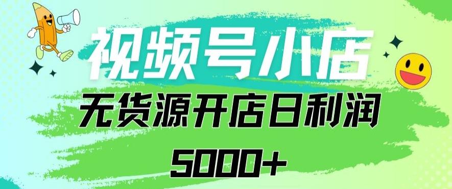 视频号无货源小店从0到1日订单量千单以上纯利润稳稳5000+【揭秘】-星禾网创星球
