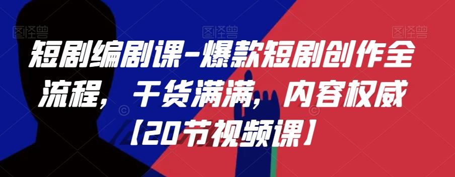 短剧编剧课-爆款短剧创作全流程，干货满满，内容权威【20节视频课】-星禾网创星球