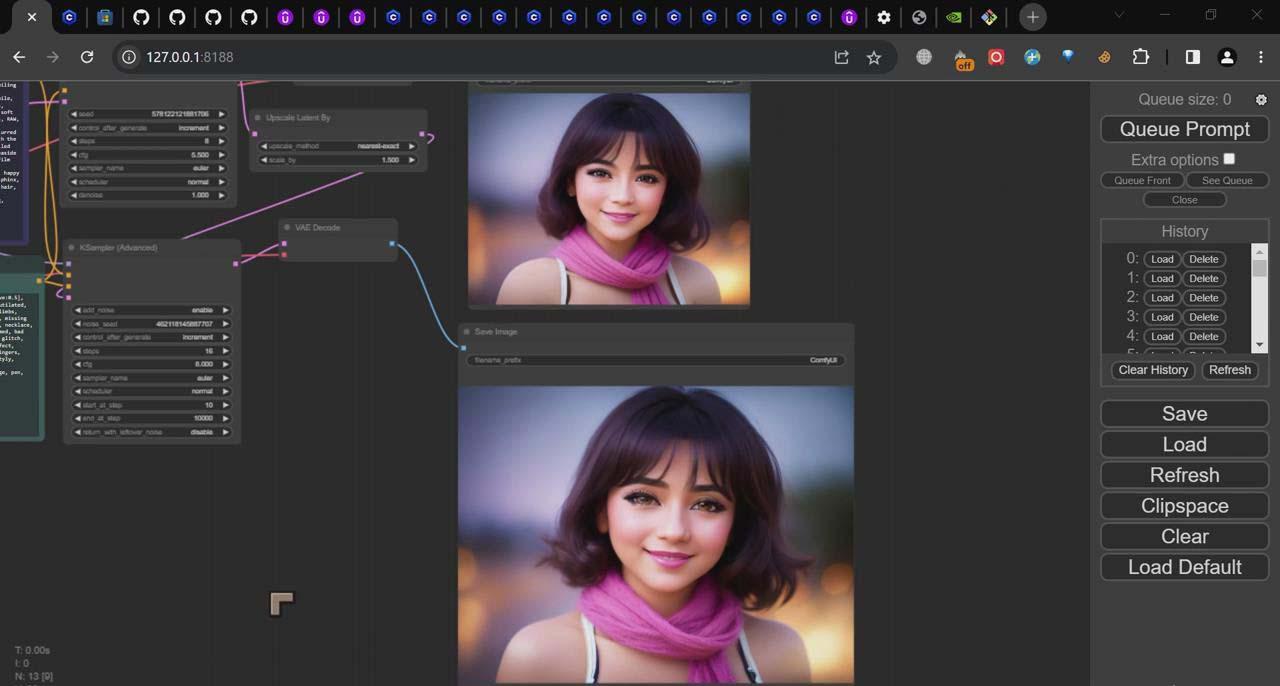 图片[2]-ComfyUI利用Stable Diffusion学习AI GUI工作流程教程-中英字幕-星禾网创星球
