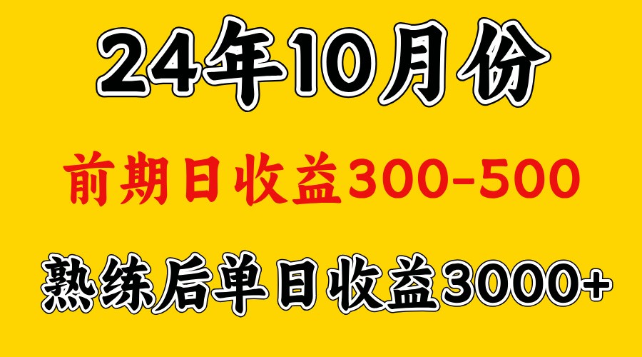 高手是怎么赚钱的.前期日收益500+熟练后日收益3000左右-星禾网创星球