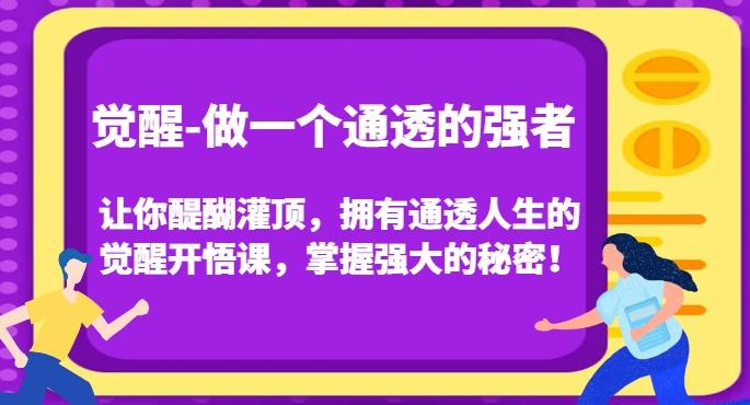 觉醒-做一个通透的强者，让你醍醐灌顶，拥有通透人生的觉醒开悟课，掌握强大的秘密！-星禾网创星球