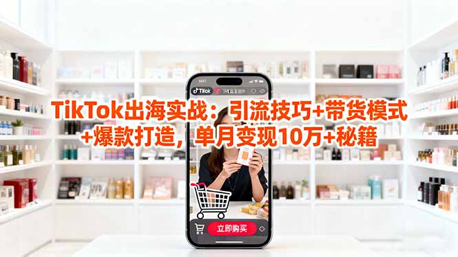 「TikTok出海实战」引流技巧+带货模式+爆款打造,单月变现10万+秘籍-星禾网创星球