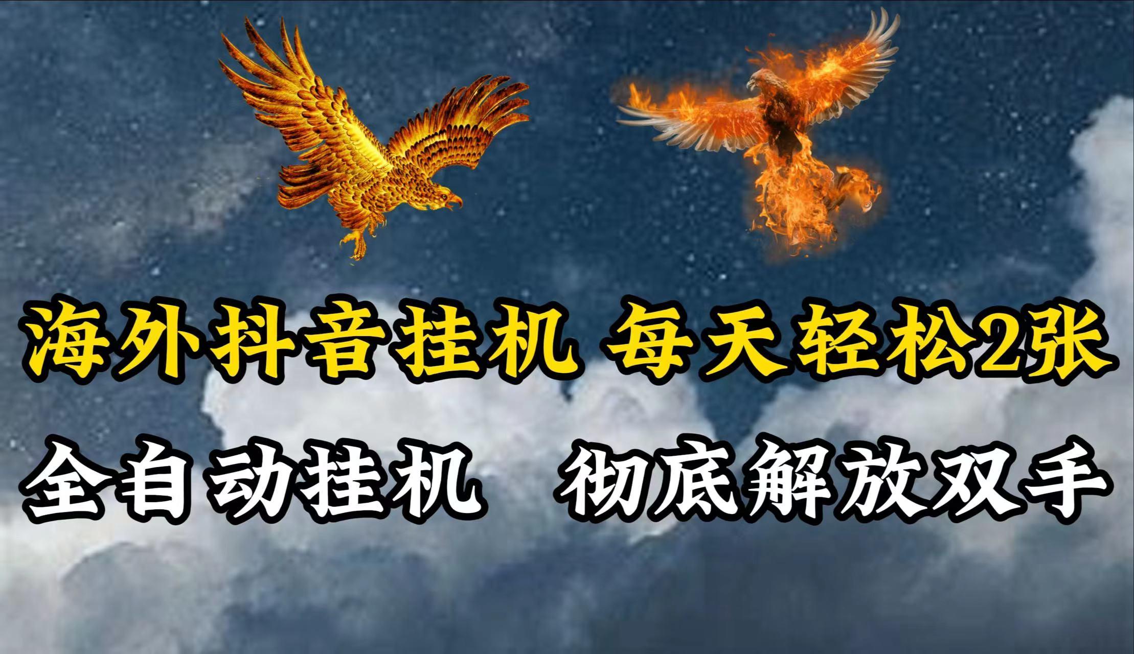 海外抖音挂机，每天轻松2张，全自动挂机，彻底解放双手！-星禾网创星球