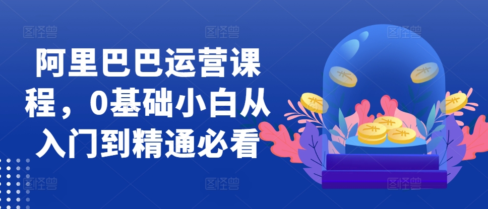 阿里巴巴运营课程，0基础小白从入门到精通必看-星禾网创星球
