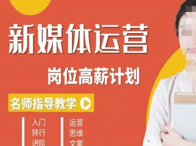 新媒体运营高薪升核培养计划，入门-转行-进阶-星禾网创星球