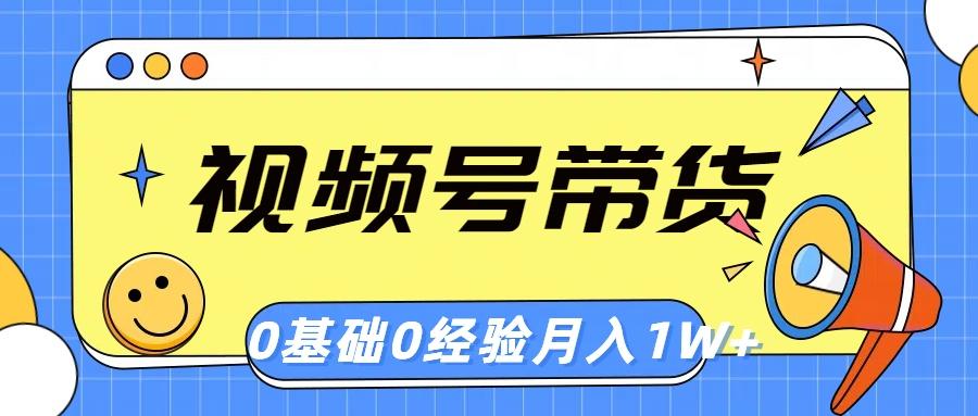 视频号轻创业带货，零基础，零经验，月入1w+-星禾网创星球
