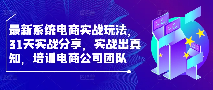 最新系统电商实战玩法，31天实战分享，实战出真知，培训电商公司团队-星禾网创星球