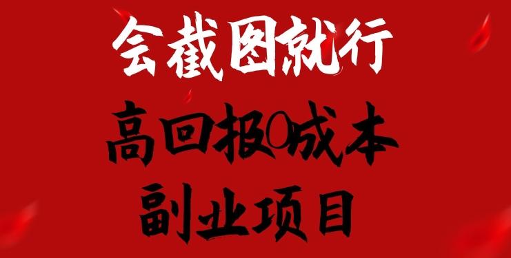会截图就行，高回报0成本副业项目，卖离婚模板一天1.5k+【揭秘】-星禾网创星球