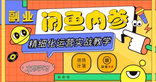 闲鱼精细化运营入门+高阶实战教学，从底层逻辑到轻松变现，多维度玩转闲鱼副业-星禾网创星球