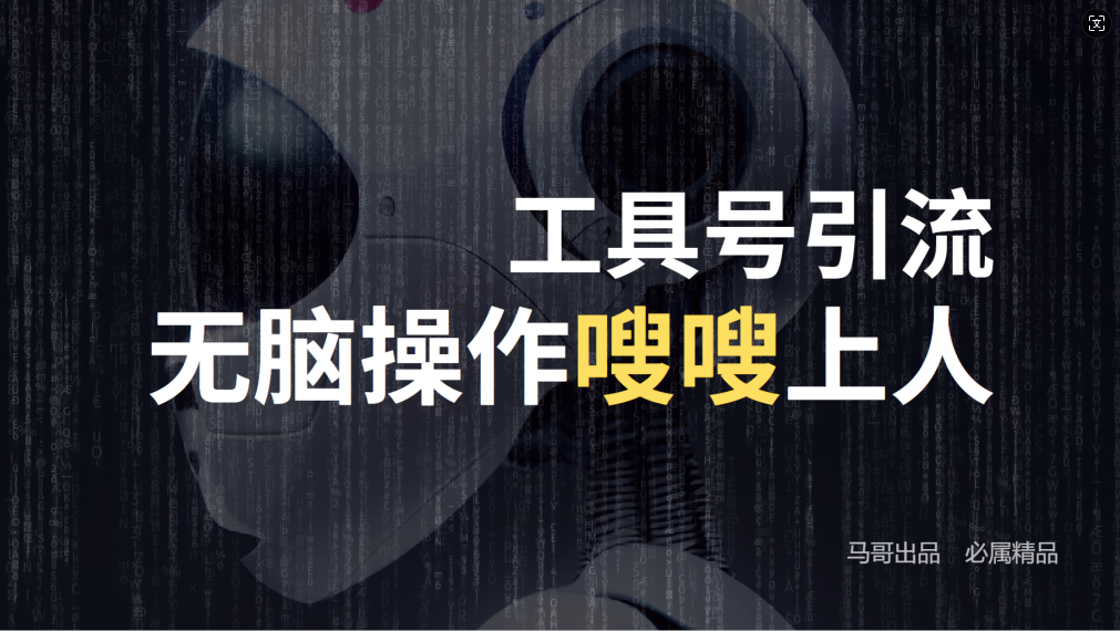 24年抖音最新工具号日引流300+创业粉，日入5000+-星禾网创星球
