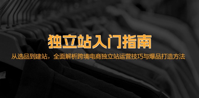 独立站入门指南：从选品到建站，全面解析跨境电商独立站运营技巧与爆品...-星禾网创星球