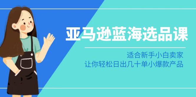 亚马逊-蓝海选品课：适合新手小白卖家，让你轻松日出几十单小爆款产品-星禾网创星球