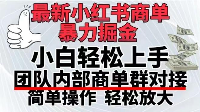 最新小红书商单，暴力掘金，单月稳定变现3W+-星禾网创星球