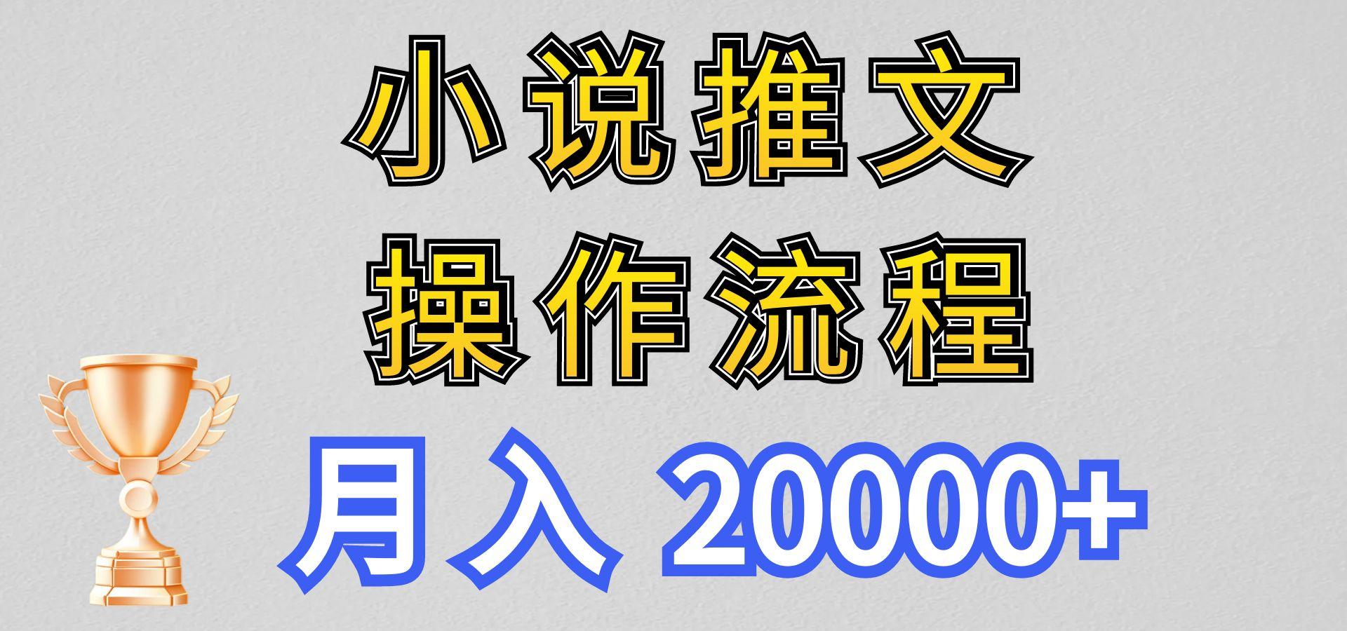 小说推文项目新玩法操作全流程，月入20000+，门槛低非常适合新手-星禾网创星球