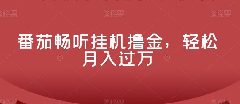 番茄畅听挂机撸金，轻松月入过万-星禾网创星球