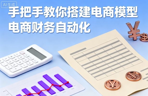 手把手教你搭建电商模型-电商财务自动化-星禾网创星球