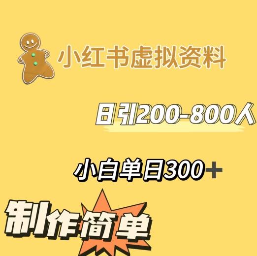 小红书动漫治愈图文的玩法，日引200-800人，小白单日变现300+-星禾网创星球