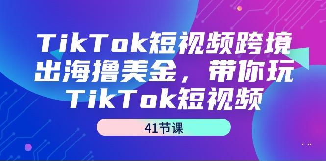 TikTok短视频跨境出海撸美金，带你玩TikTok短视频(41节课)-星禾网创星球