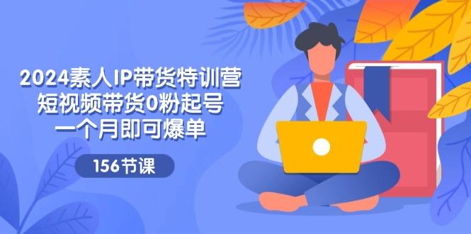 2024素人IP带货特训营，短视频带货0粉起号，一个月即可爆单(156节-星禾网创星球