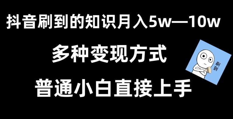 抖音刷到的知识，每天只需2小时，日入2000+，暴力变现，普通小白直接上手【揭秘】-星禾网创星球