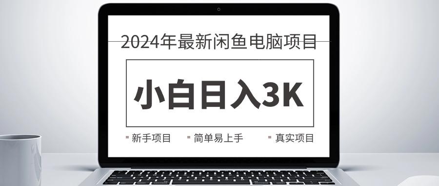 2024最新闲鱼卖电脑项目，新手小白日入3K+，最真实的项目教学-星禾网创星球