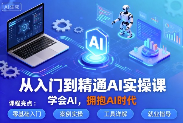 从入门到精通AI实操课，学会AI，拥抱AI时代-星禾网创星球
