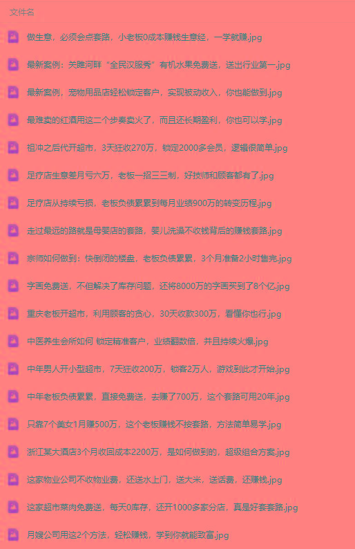 图片[3]-(9607期)真实有效391套商业模式，年入几十到几百万案例解析(电子书+视频+图文)-星禾网创星球