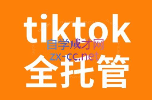 TikTok跨境电商全托管运营模式精品课-星禾网创星球