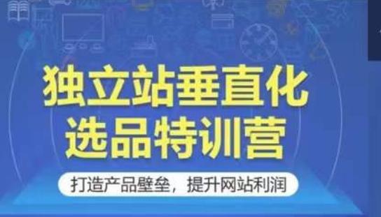 独立站垂直化选品特训营，打造产品壁垒，提升网站利润-星禾网创星球