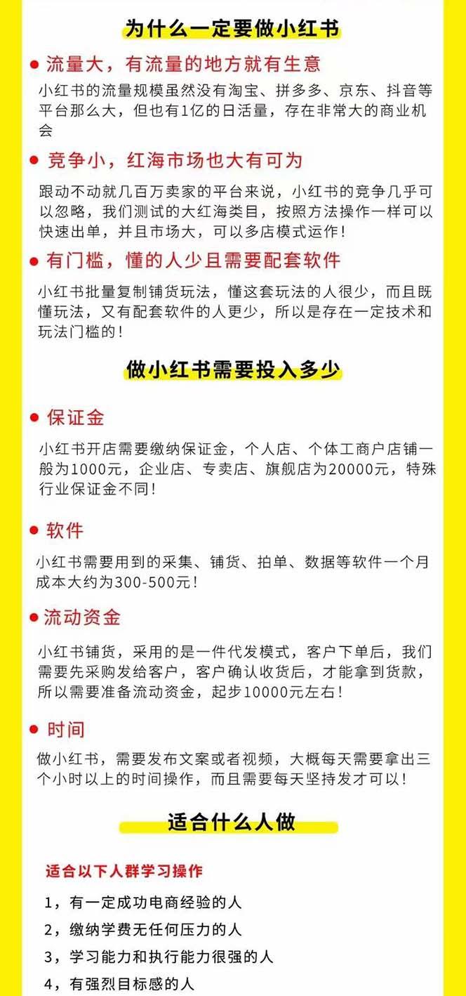 图片[1]-小红书-笔记带货课【6月更新】流量 电商新机会 315节正课+64节隐藏课-星禾网创星球